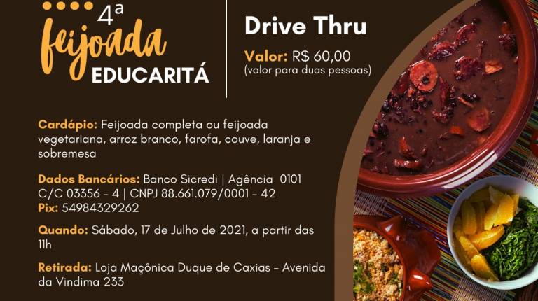 4ª Feijoada Educaritá